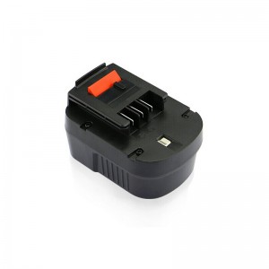 Ni-Cd 12V 1500mAh Rechargeavle -työkalujen akut Black \u0026 Decker A1712, A12, A12EX, FSB12, FSB120B, FSB120BX, BD-1204L, B-8315, BPT1047