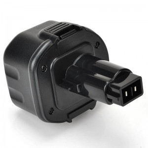 Ni-Cd 9.6V 1500mAh ladattavat porausakkukennot Dewaltille DE9061, DE9062, DW9061