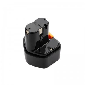 Ni-Cd 9.6V 2000mAh ladattavien akkujen korjausakku Hitach EB930H, EB924, 9916647